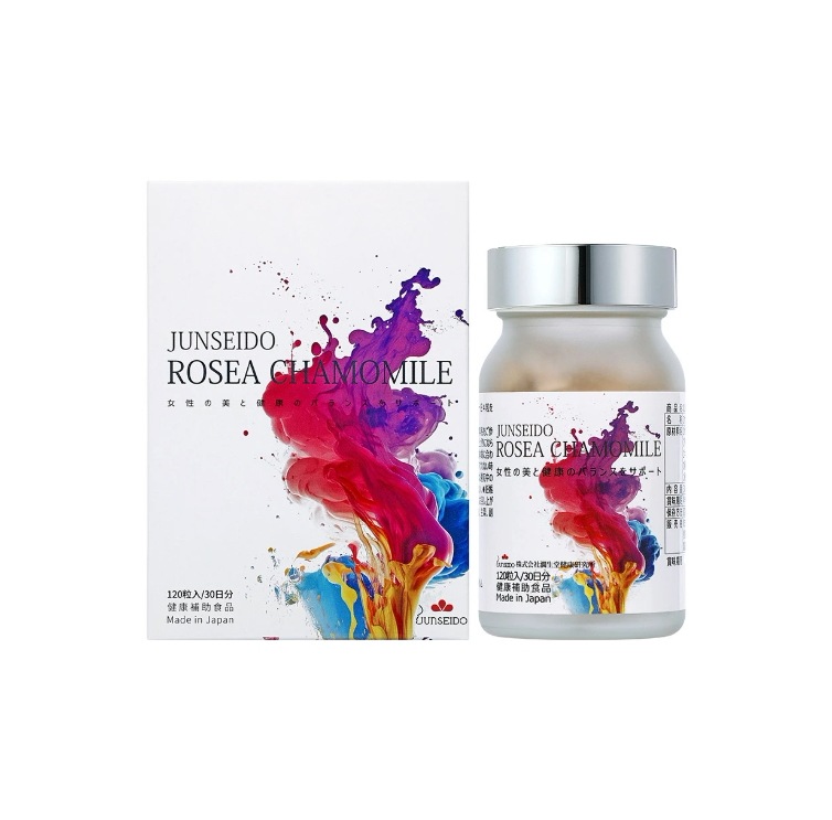 潤生堂健康研究館　RC女神の丸 めがみのまる　120粒（約30日分） 　大豆イソフラボン ロゼアエキス　日本製　栄養補助食品