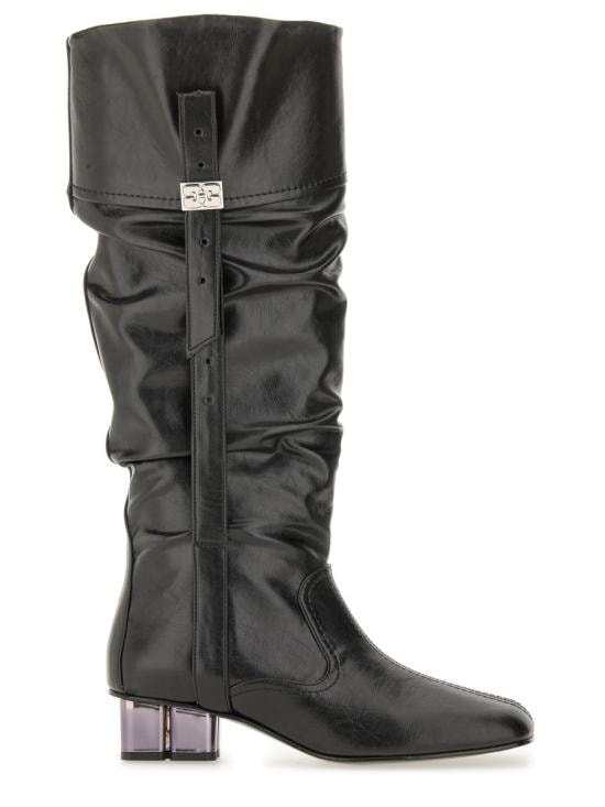 GANNI Women Boots S3113 099 BLACK