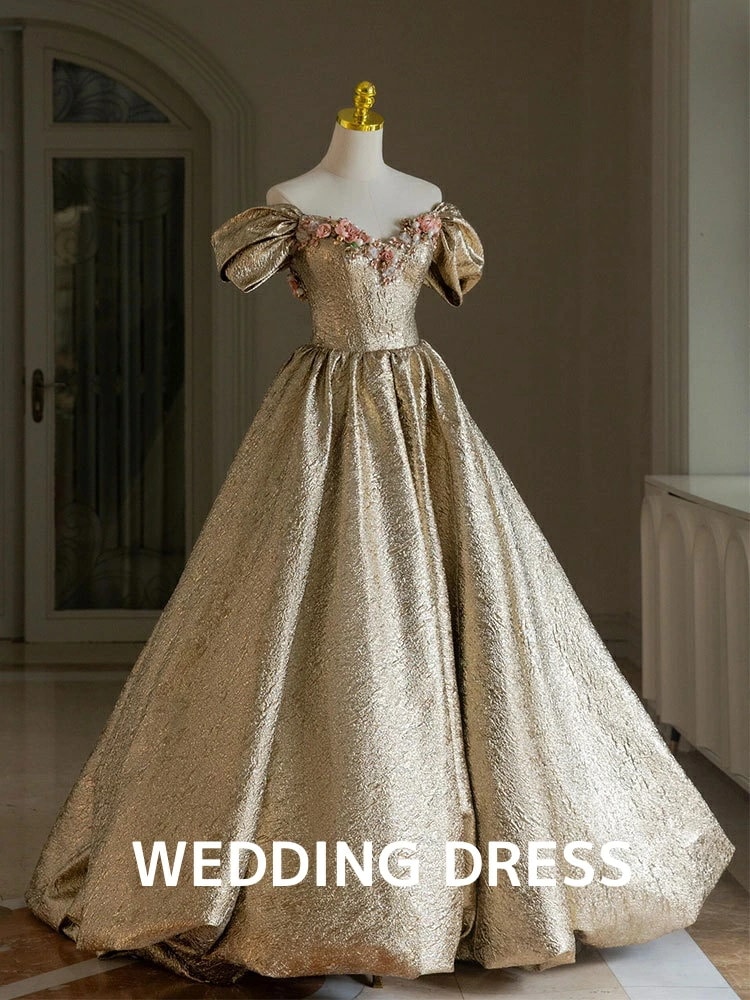 超人気,大特価 ウェディングドレス 結婚式 花嫁ドレス エレガント 上品 きれいめ イブニングドレス ロングドレス オフショルダー/チューブトップ ２タイプ 刺繡 高級感 舞台演出 パーティードレス 6,167円