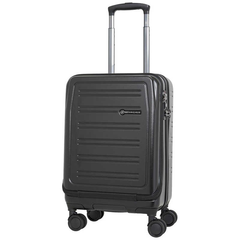 SKYNAVIGATOR　フロントオープン キャリーケース Sサイズ SKY NAVIGATOR(スカイナビゲーター) ブラック [TSAロック搭載 /約37L /3泊～5泊]　SK083948BK