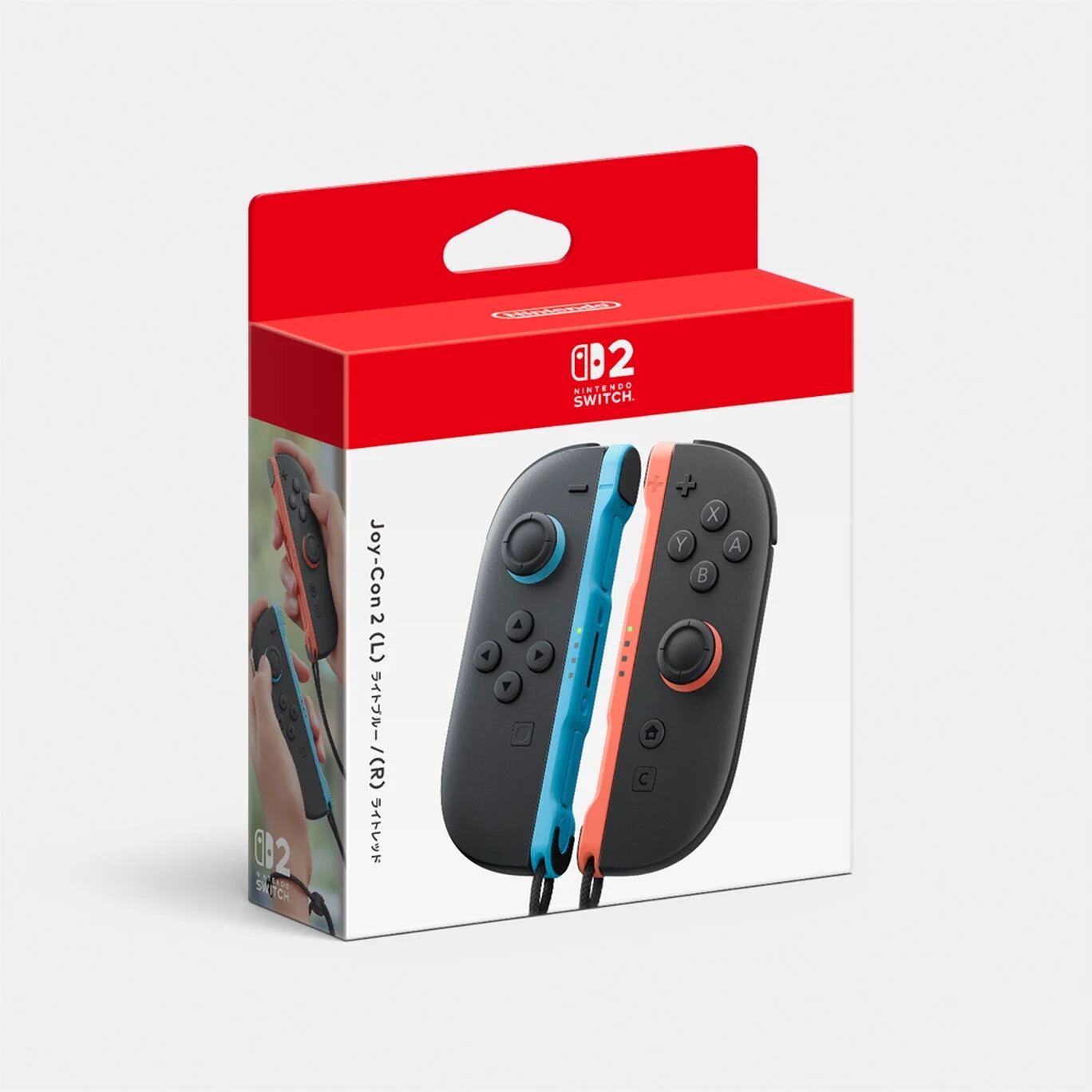 Switch2 Joy-Con 2 (L) ライトブルー/(R) ライトレッド
