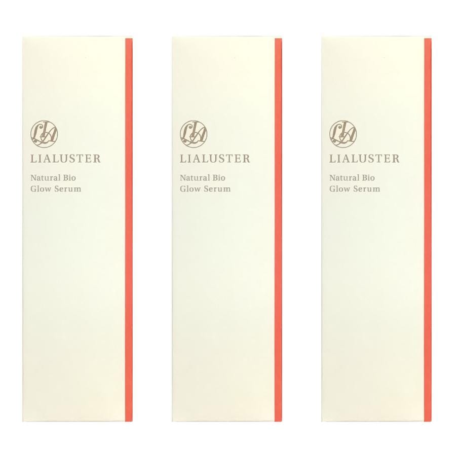 3個セット リアラスター ナチュラルビオグロウセラム 美容液 27ml
