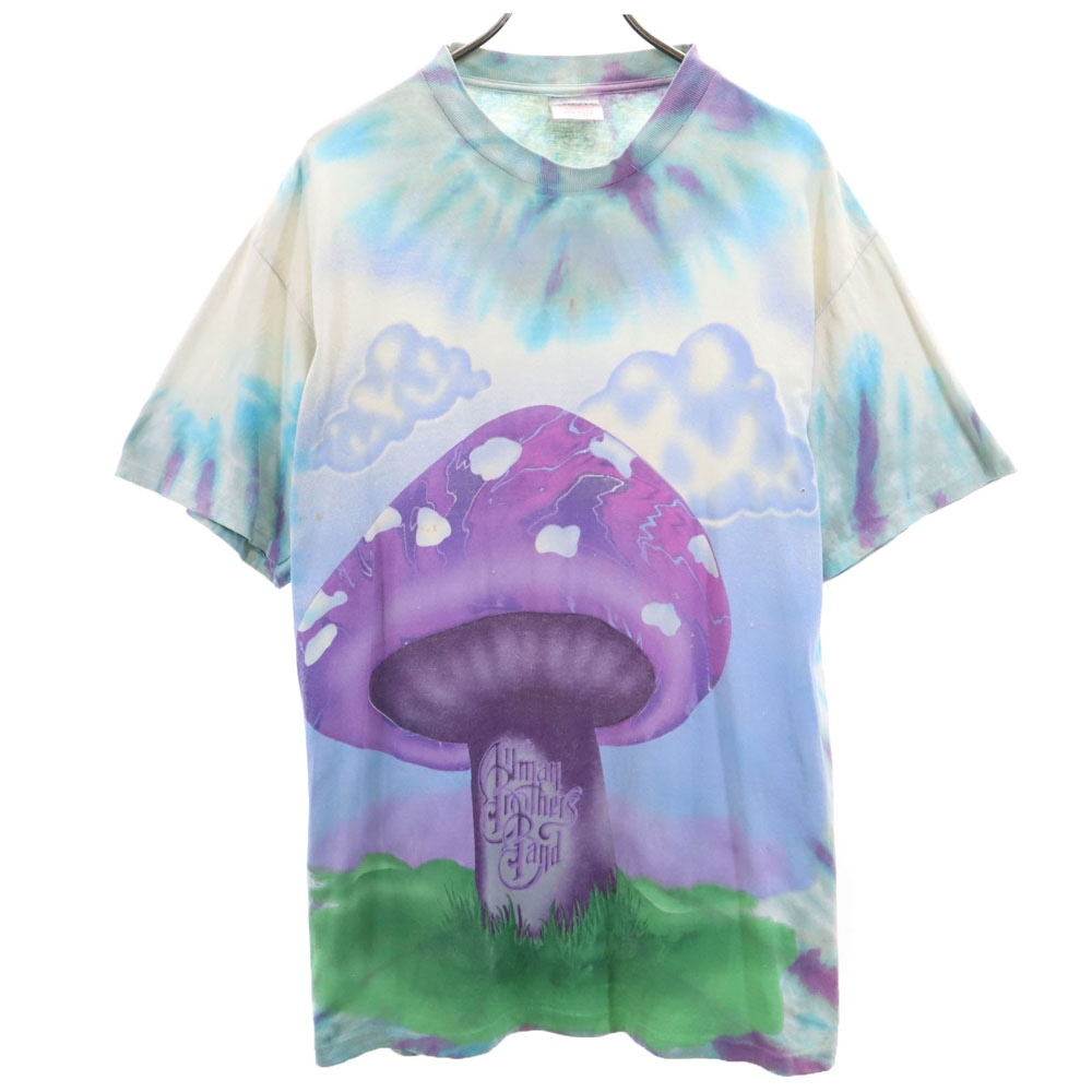 オニータ 90s USA製 タイダイ柄 半袖 オールマンブラザーズバンド Tシャツ ONEITA メンズ