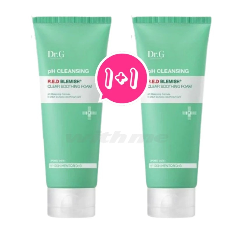 [1+1] 弱酸性 レッド ブレミッシュ クリア スージング フォーム200ml + 200ml