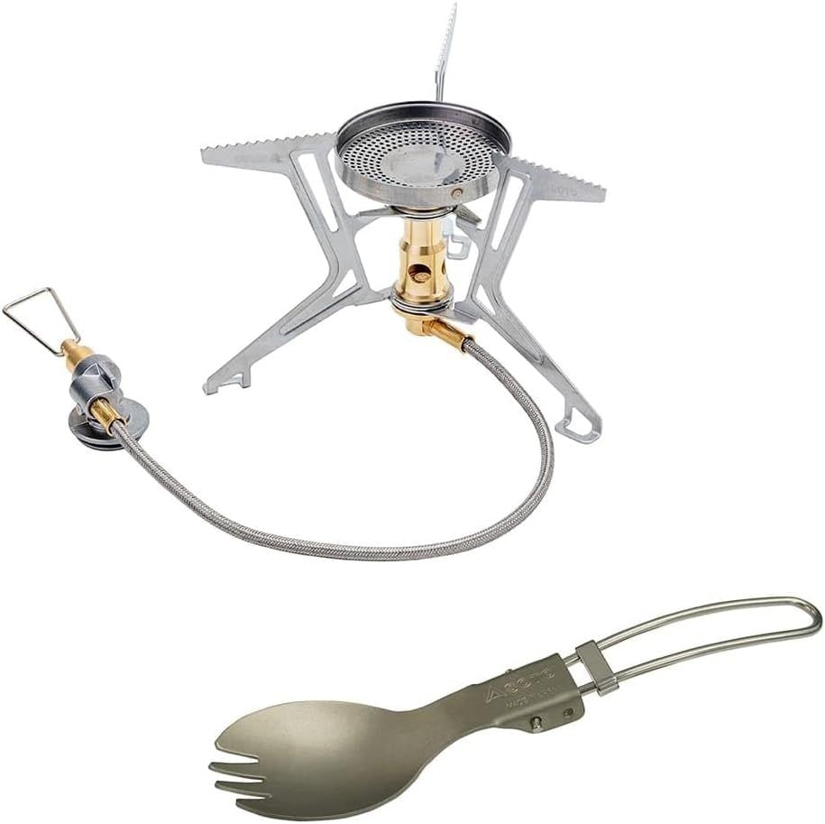 日本製 シングルバーナー マイクロレギュレーター搭載(高火力風に強い) 高発熱量で快適(燃料節約) コンパクト収納(軽量) 分離型 マイクロレギュレーターストーブ FUSION Trek (フュージ