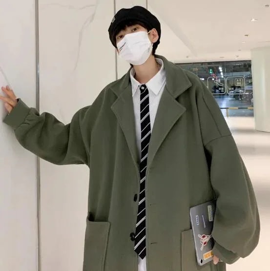 ビジネスコート メンズ チェスターコート ウール混 ロングコート Pコート ラシャ ピーコート