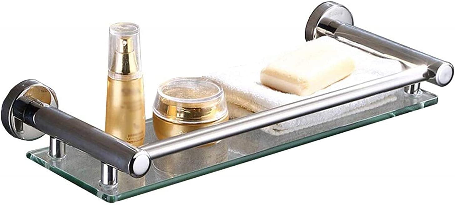 GHCXY Bathroom Hardware Floating Shelves Storage Shelf Bathroom Wall-Mounted Storage Racks Washstand