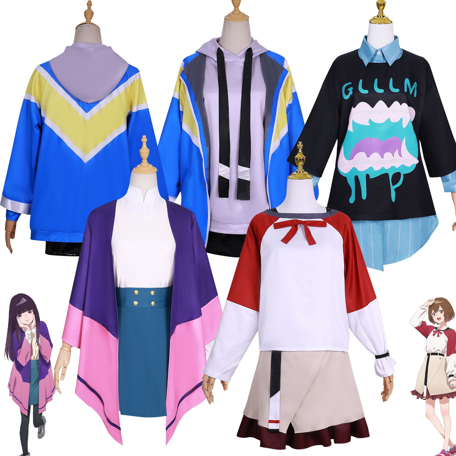 2024新番夜のクラゲは泳げないcos服光月真昼山ノ内花音cos