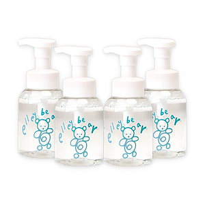 DPG Daily 植物性界面活性剤成分のしっとりとした優しい泡のフォーミングウォッシュ 300ml X 4つ (甘草&ツボクサ成分, 人工香料&人工色素無添加, 化粧品容器安全性検証済み)