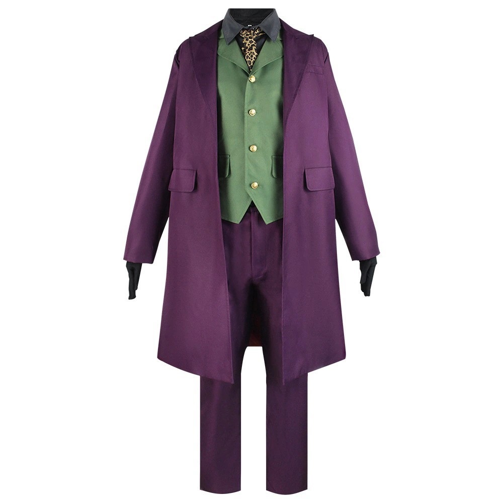バットマンダークナイトcos服紫ピエロヒースレジェコスハロウィンイベントパフォーマンスコスチューム