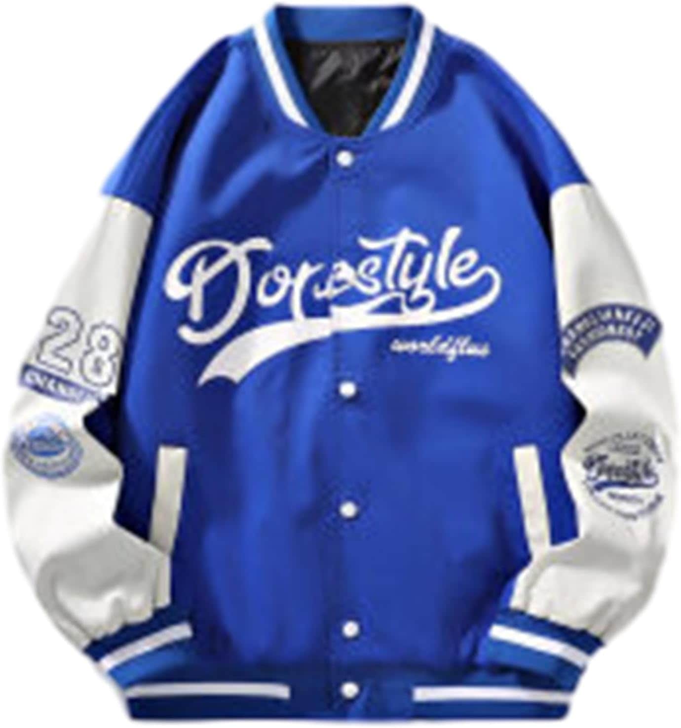 スタジャン メンズ スタジアムジャンパー 薄手 防風 ジャケット カジュアル 英文字プリント アウター ブルゾンジャケット お洒落 大きいサイズ トップス デイリー キャンプ ヒップホップ ストリート