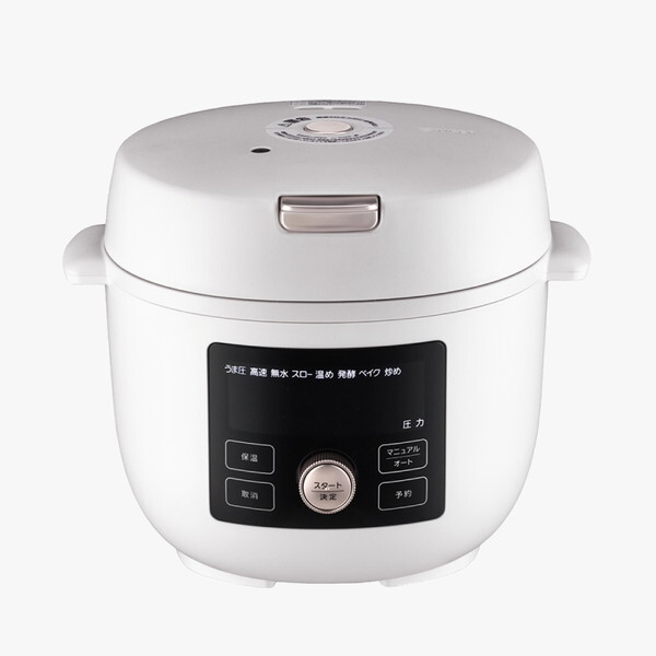 COK-B220WM マットホワイト COOKPOT（タイガークックポット） 電気圧力鍋 (1.4L)