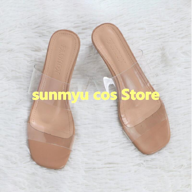 原神 Genshin　Nilou ニィロウ 東風はこぶ花の吐息 透明ハイヒール　コスプレ靴 ブーツ