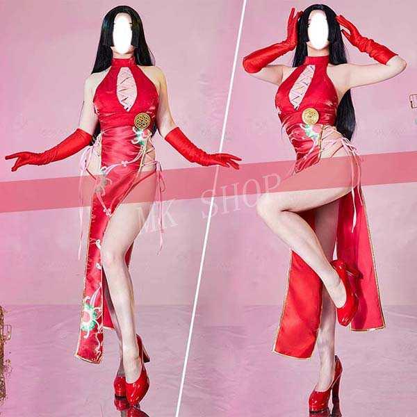 短纳期激.安!価!ONE PIECE ワンピース ボア ハンコック 海賊女帝 コスプレ 衣装 姫セクシースカート ハロウィン コスチューム 演奏会 二次会 映画 アニメ