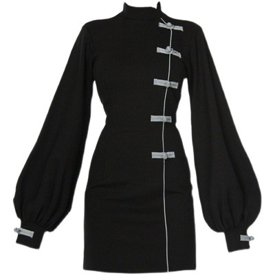 ワンピース デート ショート ショート丈 袖あり 長袖 かわいい 大人可愛い きれいめ シンプル カジュアル 大人 上品 おしゃれ お洒落 主役級 存在感 春 秋 冬 10代 20代 30代