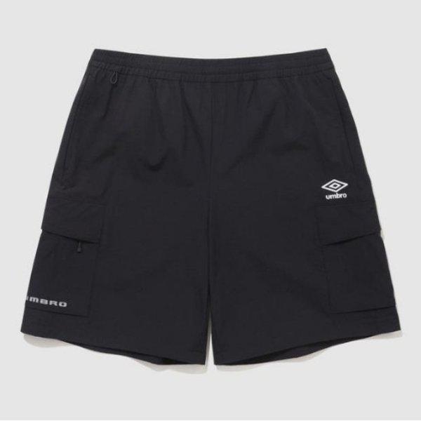 ショートパンツ JQS UQ121SHP31-BLK アクティブ オールラウンド ストレッチ カーゴ 4部丈ショートパンツ / BLACK