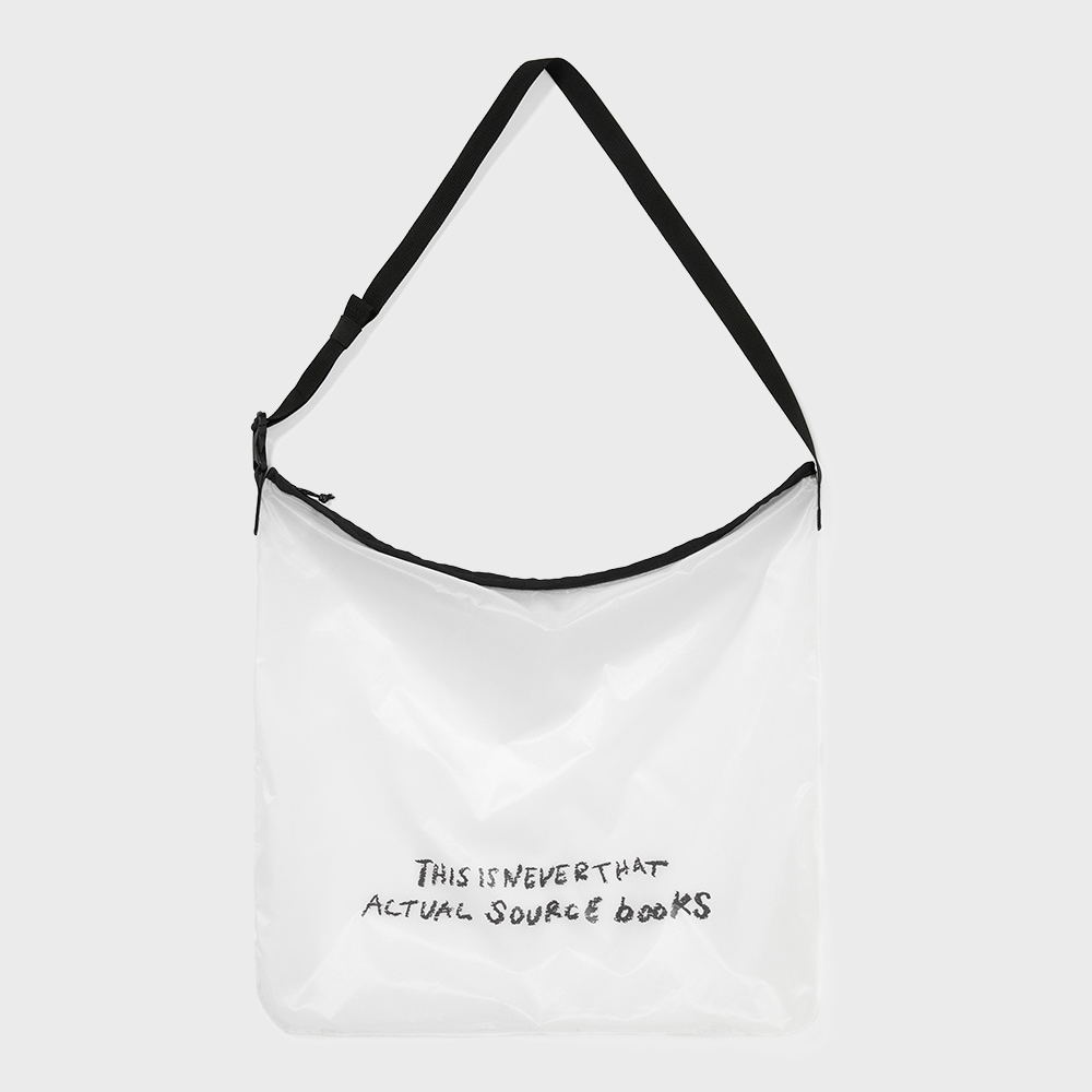 ディス・イズ・ネヴァー・ザット TNT AsB ナイロンサコッシュホワイト