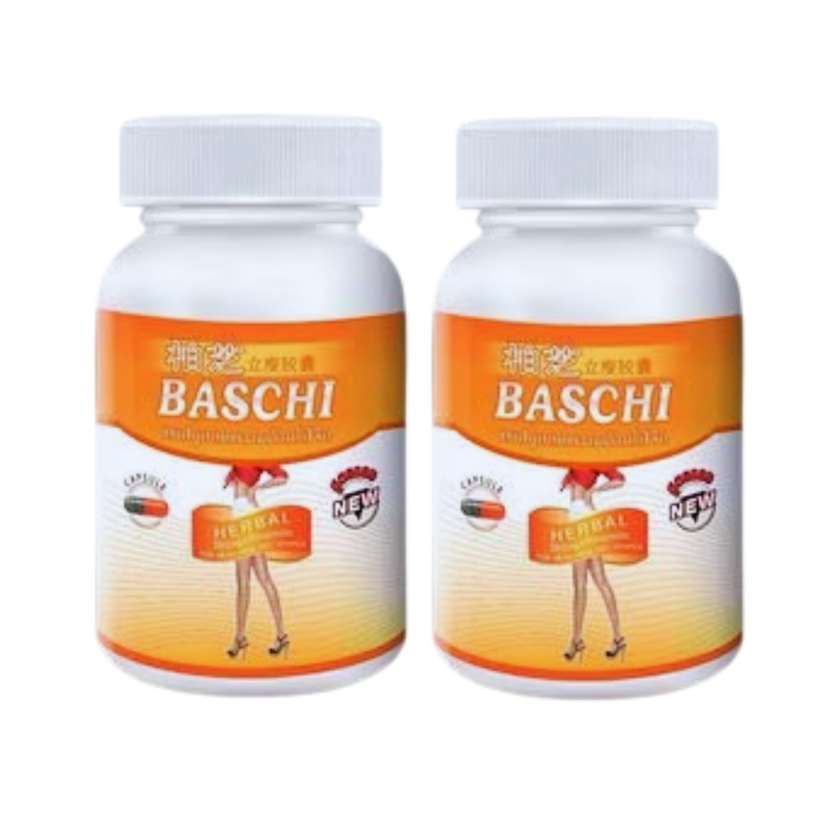 Basti Bottle Diet Supplement 30 Capsules x 2 Bottles