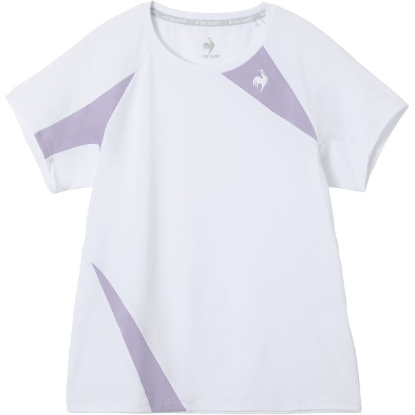 Le coq sportif ルコック 半袖ゲームシャツ テニス ゲームシャツレディース LN5FHT12L-WH00