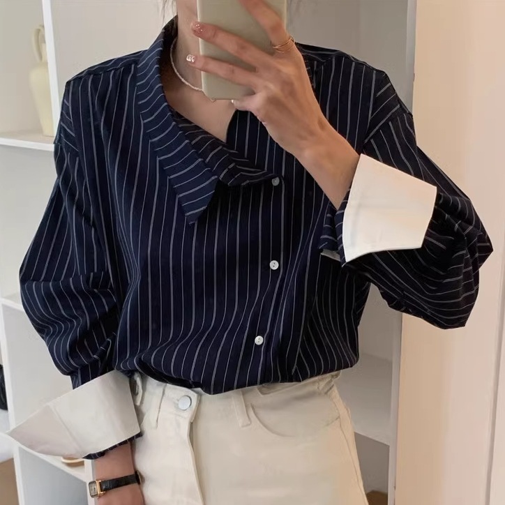 レディース トップス シャツ ブラウス 前開き 長袖 襟付き アシンメトリー ボタン かわいい 大人可愛い きれいめ シンプル カジュアル 上品 おしゃれ かっこいい レトロ エキゾチック こなれ感 5,378円