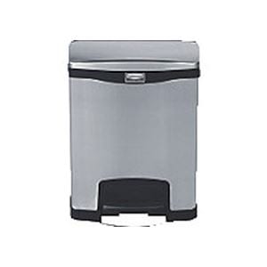 ニューウェルラバーメイド スリムジム ステップオンコンテナ フロントステップ ステンレス 1個