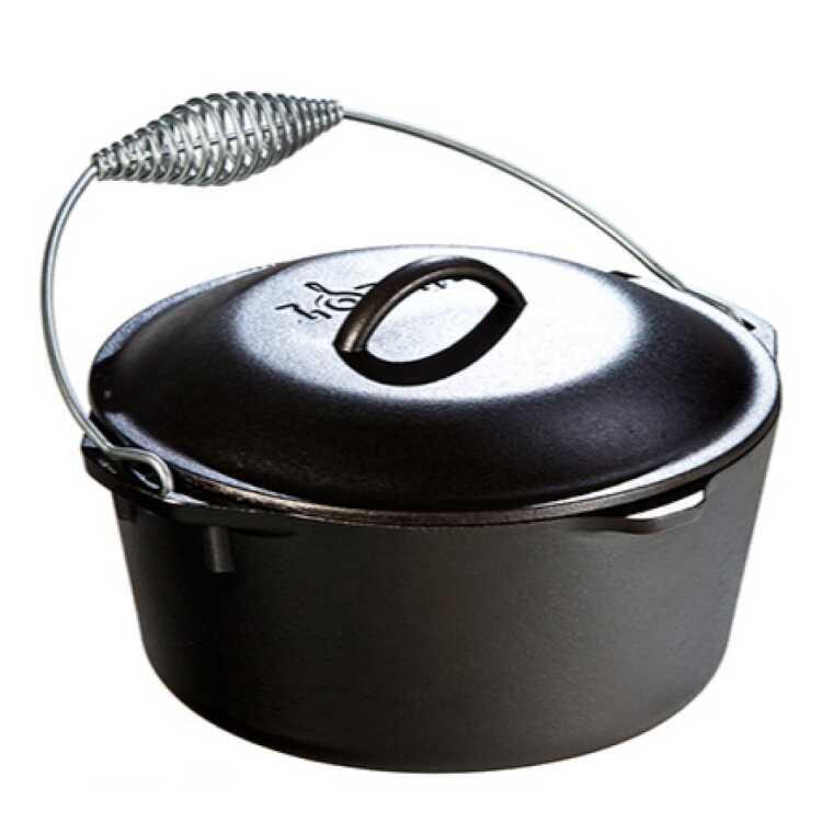 LODGE キッチンオーヴン 10-1/4インチ L8DO3 内径26×深さ10cm #19240061-000