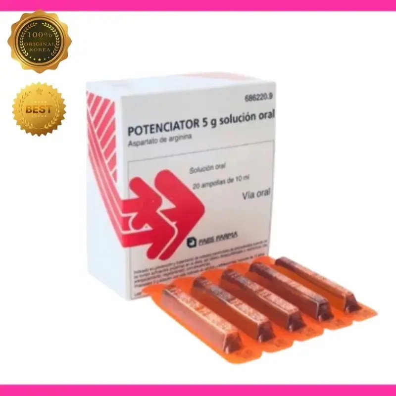 UNIMED POTENCIATOR 20Amp アルギニン 5000mg 高濃度 活力 サポート 栄養 ドリンク アンプル 疲労 対策 ポテンシエーター 韓国 サプリ 受験生 疲労 回復 朝のスッキ