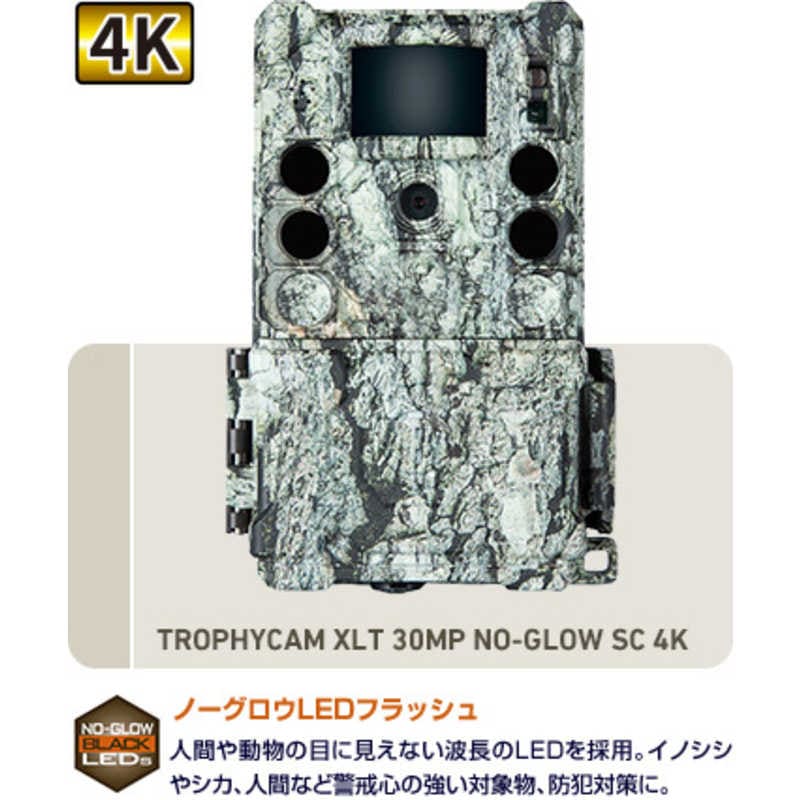 ブッシュネル　トロフィーカムXLT30MPノーグロウSC4K 屋外型センサーカメラ　119949C