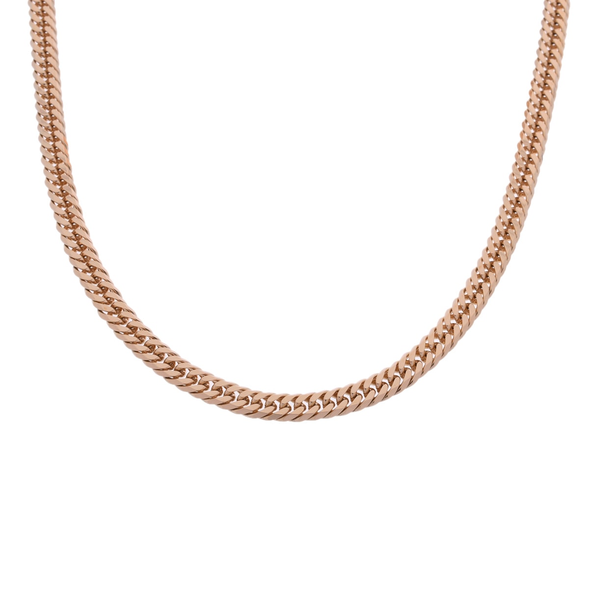 六面ダブル喜平ネックレス 60cm 100.65g ユニセックス K18 ネックレス 新品 銀蔵