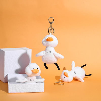 Qoo10] ぶぶや かわいいぬいぐるみ キーホルダー : バッグ・雑貨