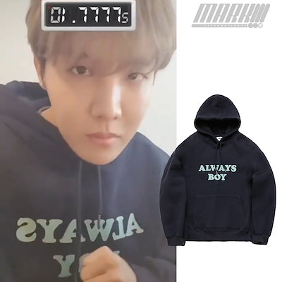 【MARKM】 Always Boy Hoodie ★BTS J-hope着用 Qoo10] MARKM BTS J-HOPE着用 Always : メンズファッション