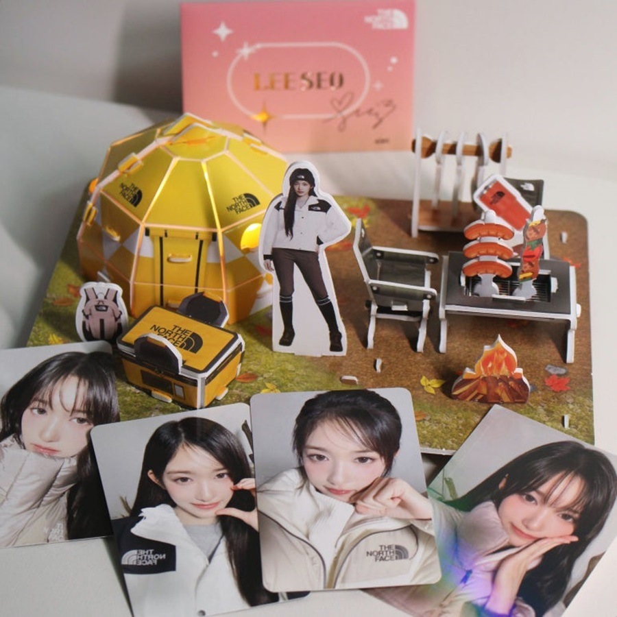 [ 公式 ] IVE LEESEO Promotional PUZZLE + PHOTOCARD SET - 24 NOV