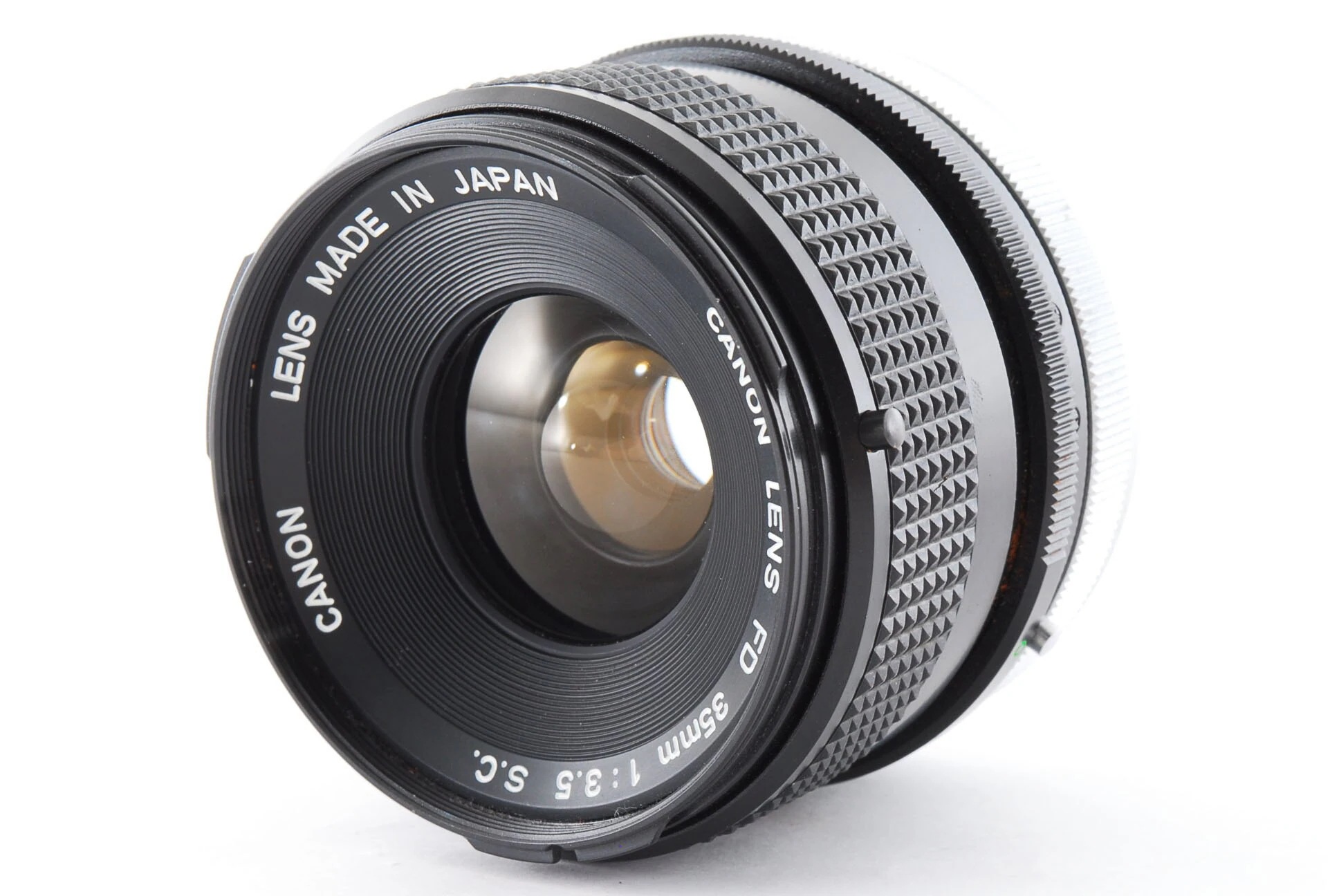 【中古】キヤノン Canon FD 35mm F3.5 S.C. sc 美品 FDマウント