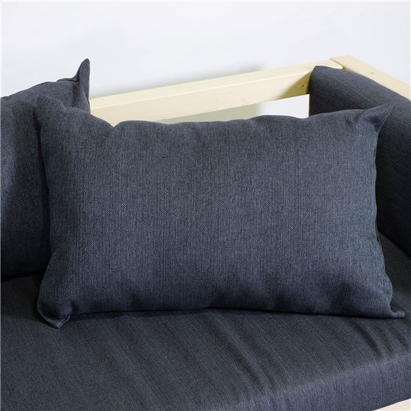 グレーマット＆クッション2個（ベッド本体別売り）