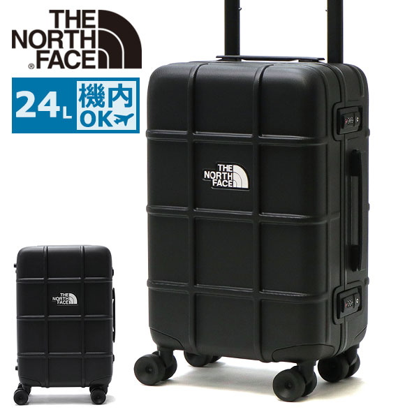 もれなくTNFカッティングシート付！ スーツケース 機内持ち込み キャリーケース Sサイズ 小型 24L 防水 オールウェザー4ウィーラー22インチ NM32367 日本正規品