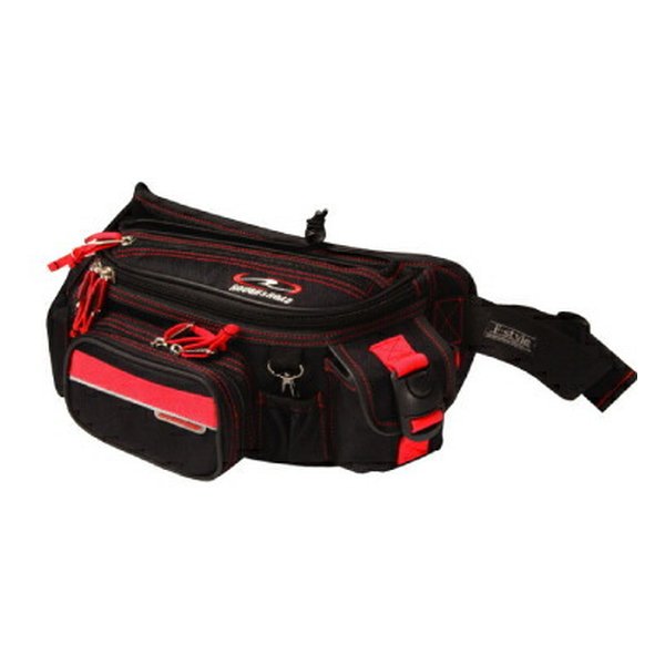 R&R F-ラフウエストバッグ BK/RD RR9451BKRD 5,755円