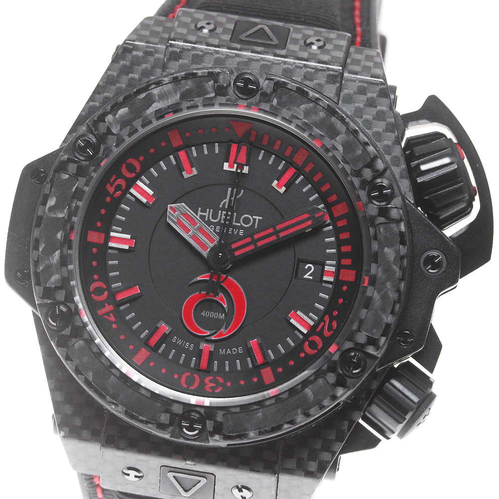 ウブロ HUBLOT 731.QX.1140.NR.AGI12 キングパワー アリンギ 4000 リミテッド デイト 自動巻き メンズ 保証書付き_864908【中古】