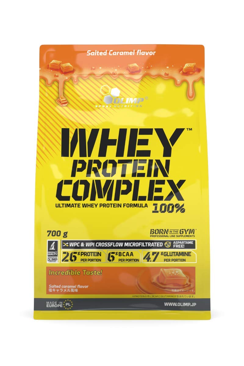 WPC WPI プロテイン ホエイプロテイン 塩キャラメル 【WPC ＆ WPIブレンド】 オリンプホエイプロテイン コンプレックス 100% 塩キャラメル700g