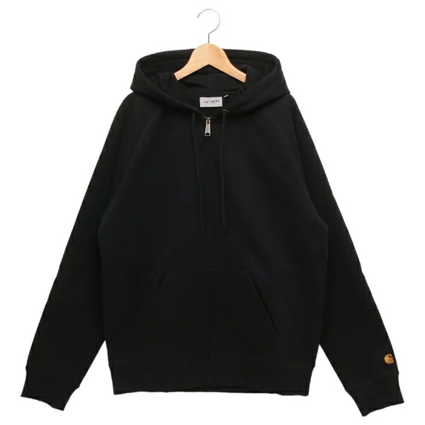 パーカー フーディー ジップアップフーデッドパーカー ブラック メンズ I033664 00F