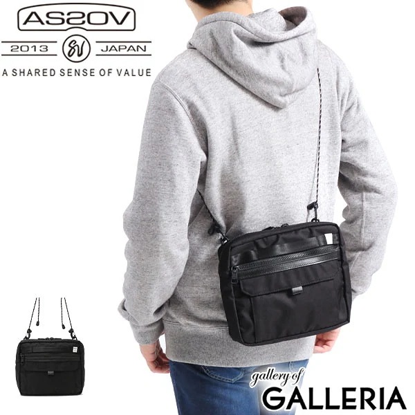 アッソブ ショルダーバッグ AS2OV バッグ 2WAY ショルダー JOINT SERIES POUCH ポーチ Lサイズ ショルダーポーチ 斜めがけ メンズ レディース ASSOV 151901