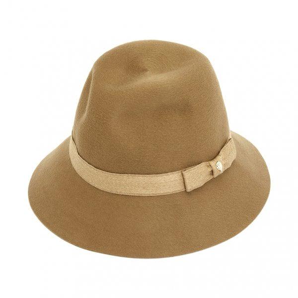 オルペラ 女性 フェドラ帽子 HAT51465 CAMEL