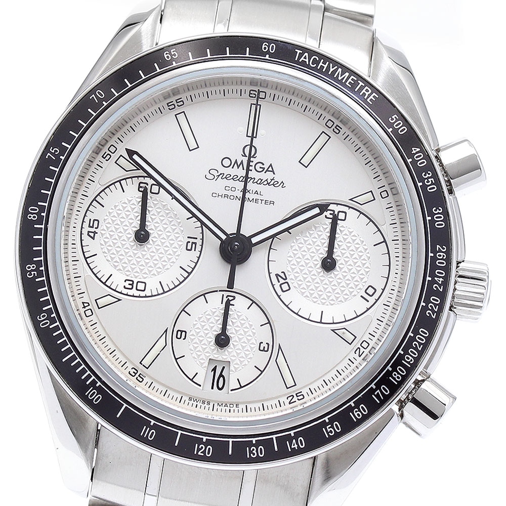 オメガ OMEGA 326.30.40.50.02.001 スピードマスター レーシング デイト クロノグラフ 自動巻き メンズ 美品 _895433【中古】