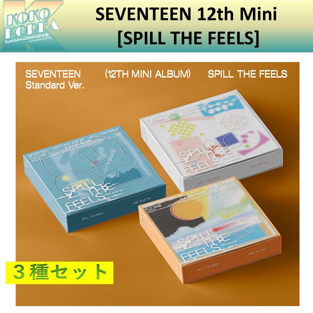 特価 3種セット standard ver SEVENTEEN 12th Mini Album