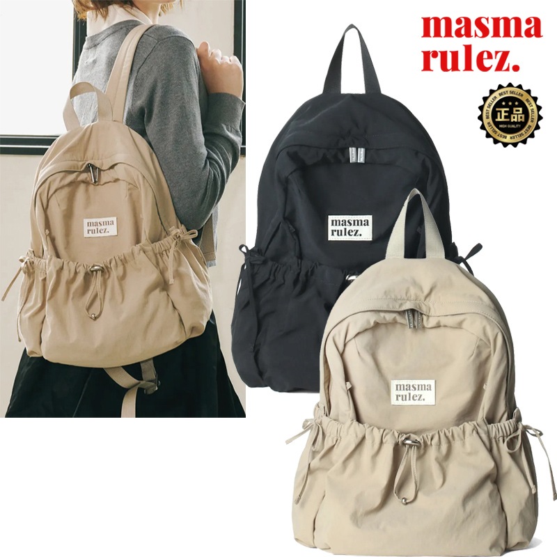50161691 mini ver. Ribbon Pocket Backpack レディース ポケット 韓国 新学期 デイリー 通学 カジュアル コーデ提案 パーカー ワンピース スウェット