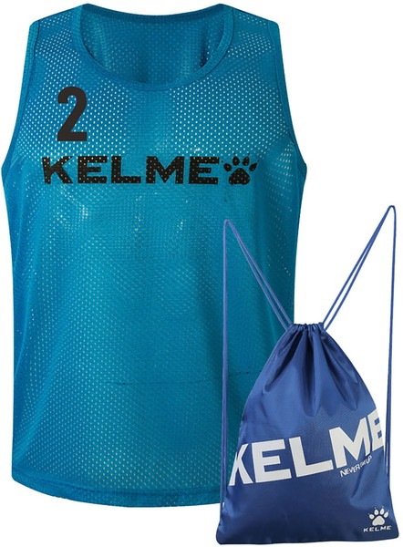 KELME ケレメ 番号入りトレーニングベスト10枚入り サッカー フットサル ビブス 8051BX1ST-412