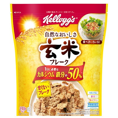 他サイト： ケロッグ 玄米フレーク 240g ×6袋の商品画像