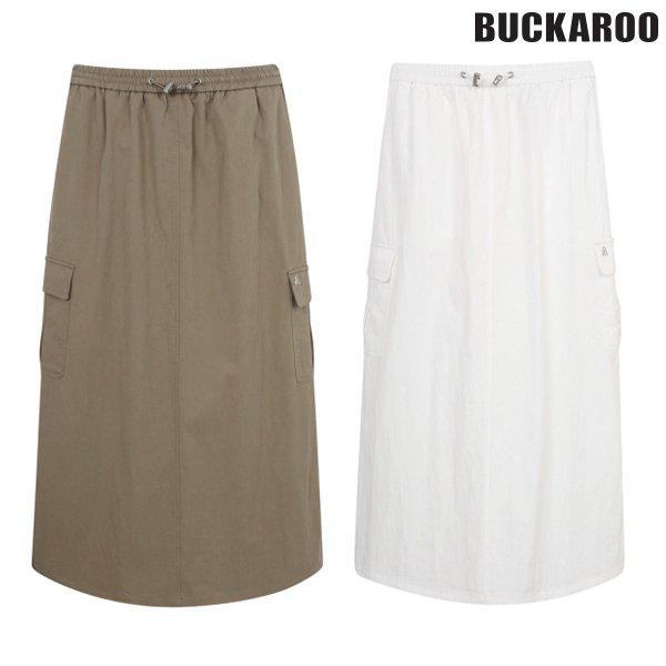 [ヨジュ店] 女性 CN カーゴロングスカート(B252SK723P)