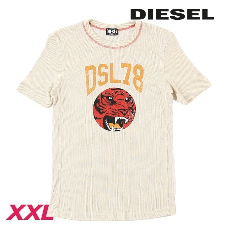 半袖Tシャツ カットソー メンズ CL-T-RUFFLE プリント ストレッチ die-m-t-f4-913