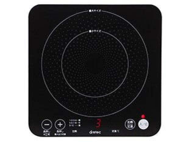 DI-217 [IHクッカーピッコリーノ IH調理器 ブラック]