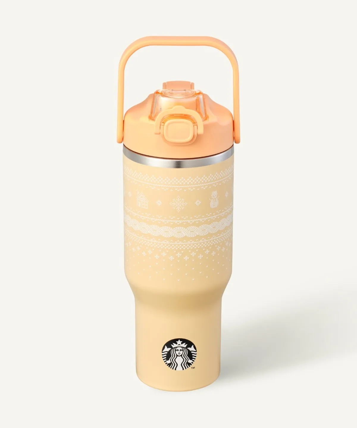 SS ウィンター ニット オレンジ カール タンブラー 946ml